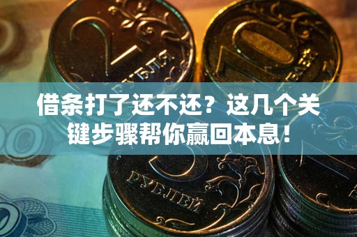 济南借条打了还不还？这几个关键步骤帮你赢回本息！