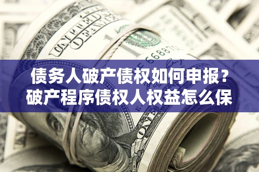 济南债务人破产债权如何申报？破产程序债权人权益怎么保障？