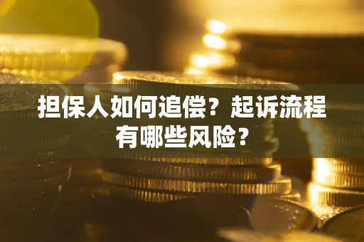 济南担保人如何追偿？起诉流程有哪些风险？