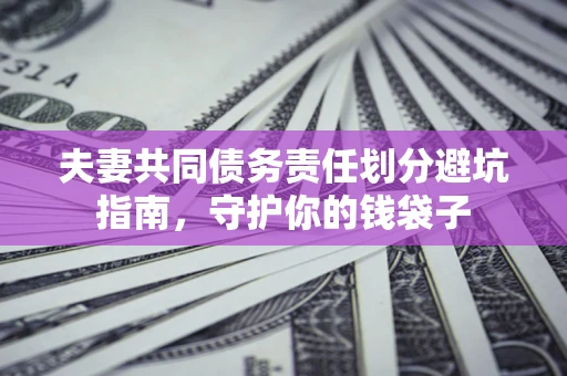 济南夫妻共同债务责任划分避坑指南，守护你的钱袋子