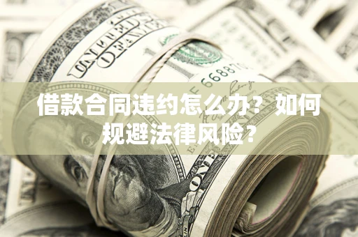 济南借款合同违约怎么办？如何规避法律风险？
